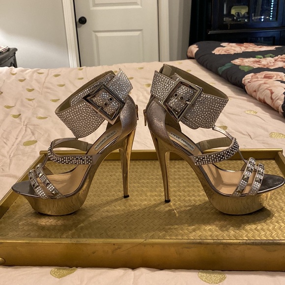 Jessica Simpson rose/lavender metallic Zinah platform - Picture 8 of 16